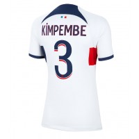 Paris Saint-Germain Presnel Kimpembe #3 Vonkajší Ženy futbalový dres 2023-24 Krátky Rukáv
